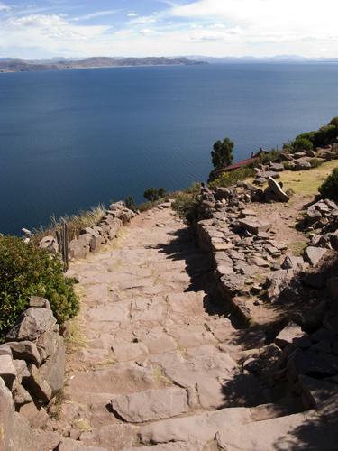 taquile steps
