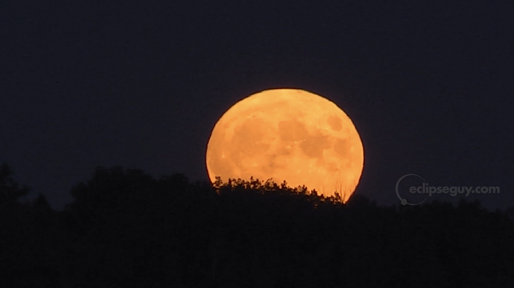 Supermoon Rise August 2022